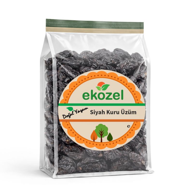Çekirdekli Siyah Kuru Üzüm