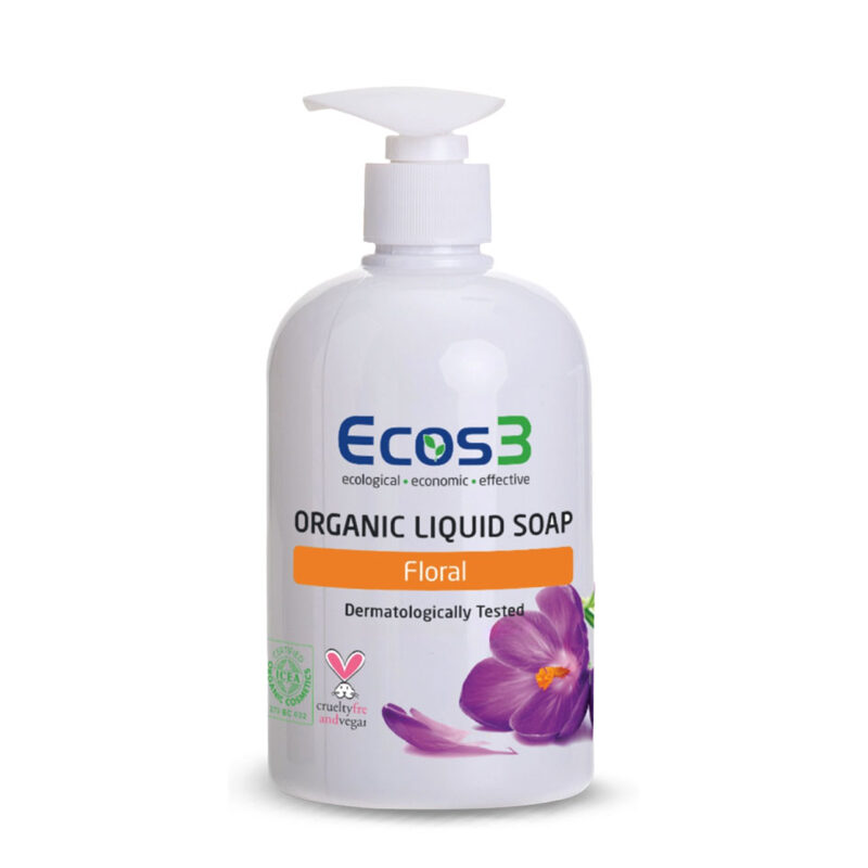Ecos3 Organik Sıvı Sabun Floral 500 ml