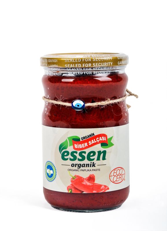 Organik Acı Biber Salça (TUZSUZ) 610 GR