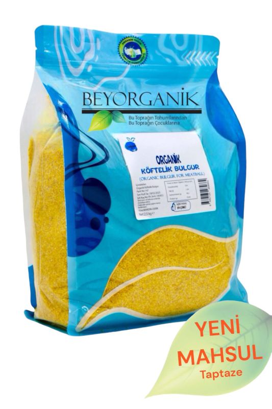 Organik Köftelik Bulgur 2,5kg
