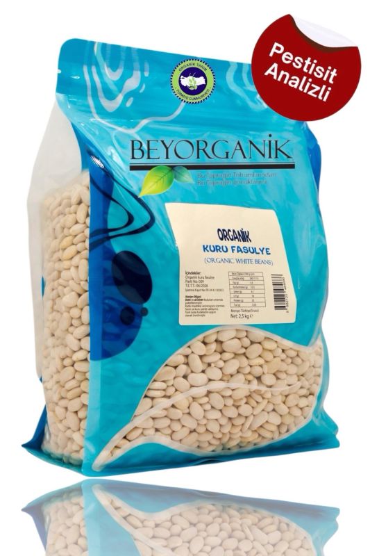 Organik Kuru Fasulye Çalı 2,5kg