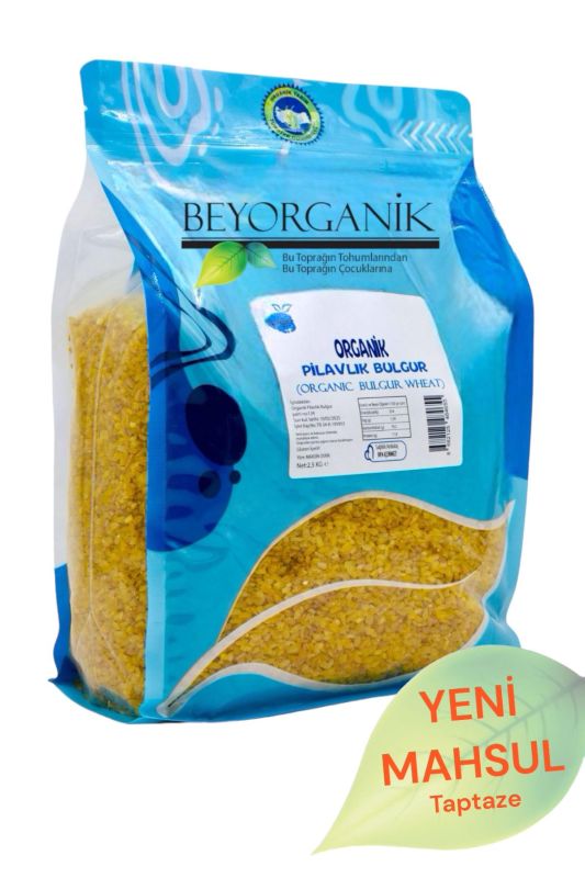 Organik Pilavlık Bulgur 2,5kg