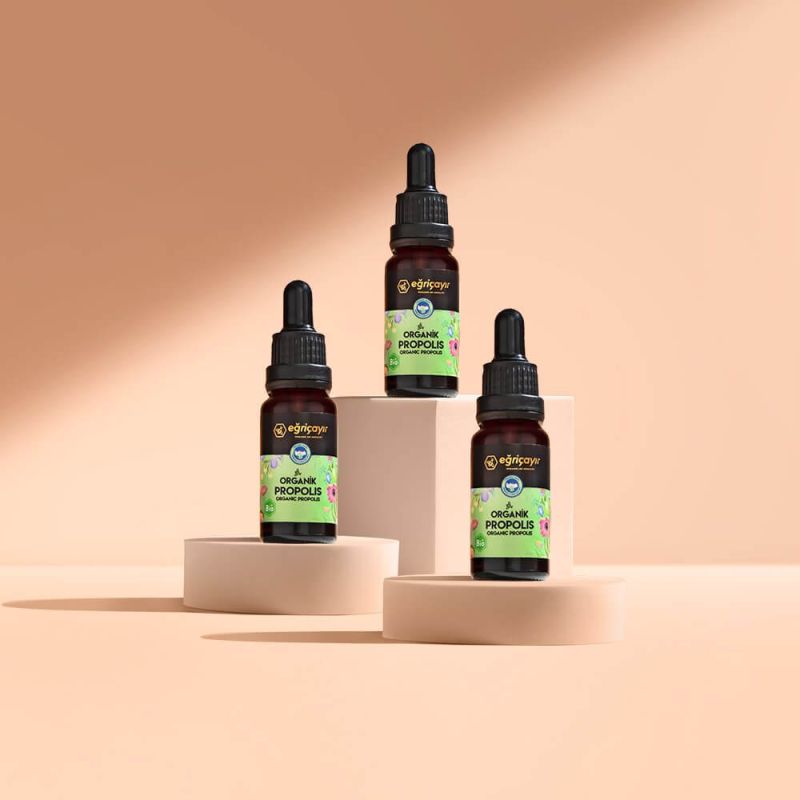Organik Propolis Damla Alkol Bazlı 3 x 20ml