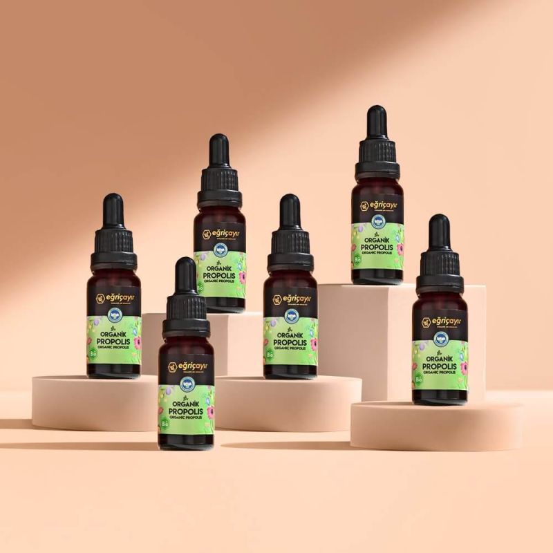 Organik Propolis Damla Alkol Bazlı 6 x 20ml