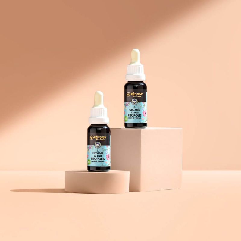 Organik Propolis Damla Su Bazlı 2 x 20ml