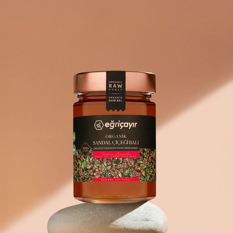 Organik Sandal Çiçeği Balı 450g