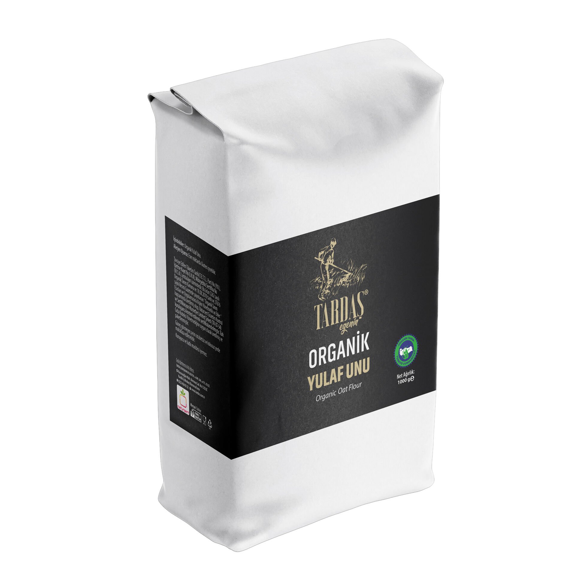 Organik Yulaf Unu 1 kg