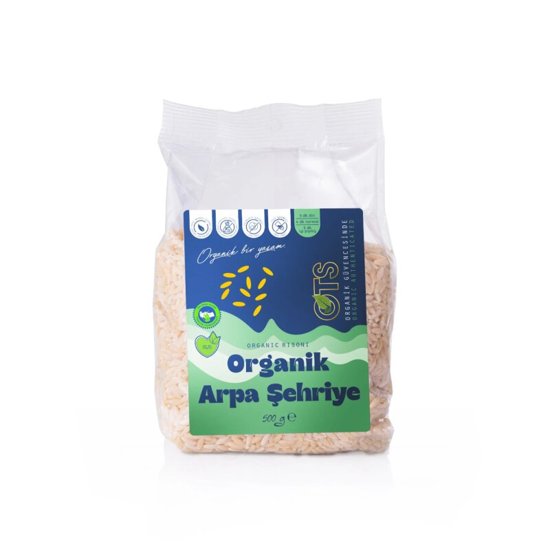 OTS Organik Arpa Şehriye 500 GR