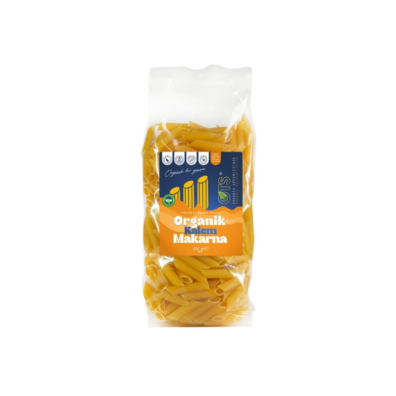 OTS Organik Kalem Makarna 500 GR