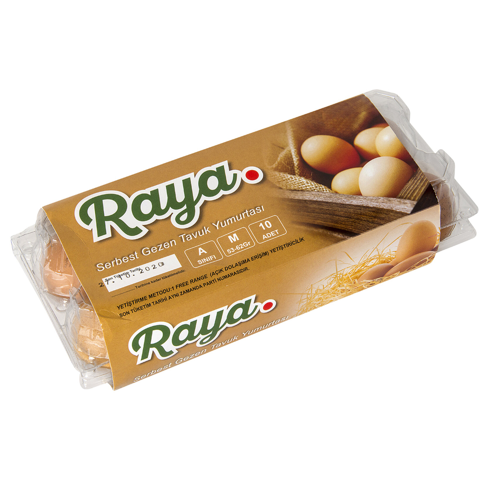 Raya Gezen Tavuk Yumurtası 10'lu (M Boy)