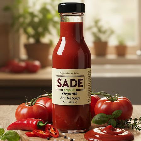 Sade Organik Ketçap 280 Gr