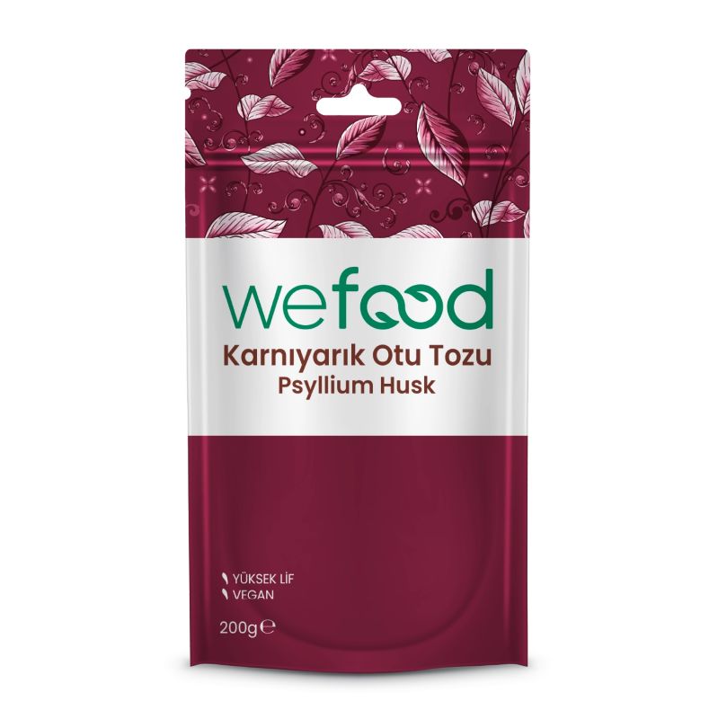Wefood  Karnıyarık Otu (Psyllium) Tozu 200 gr