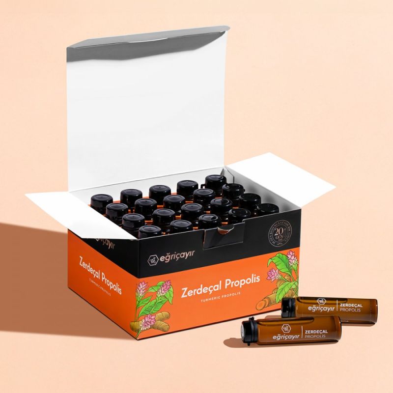 Zerdeçal + Propolis Ampul 20 ampul